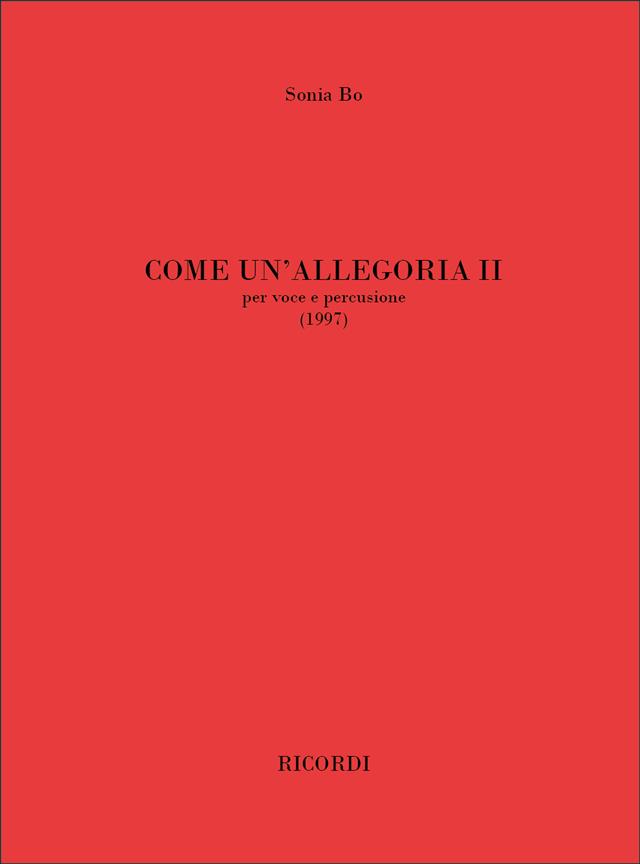 Come Un'Allegoria Ii